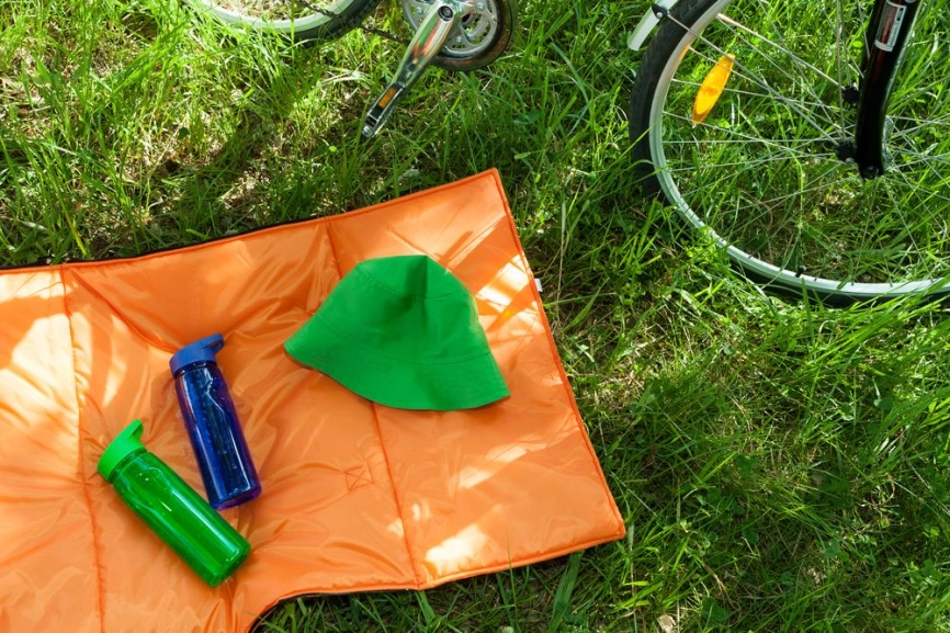 Пляжная сумка-трансформер Camper Bag, оранжевая фото 9