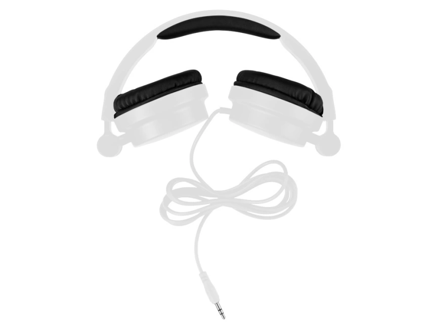 Наушники складные Rally, белый фото 2