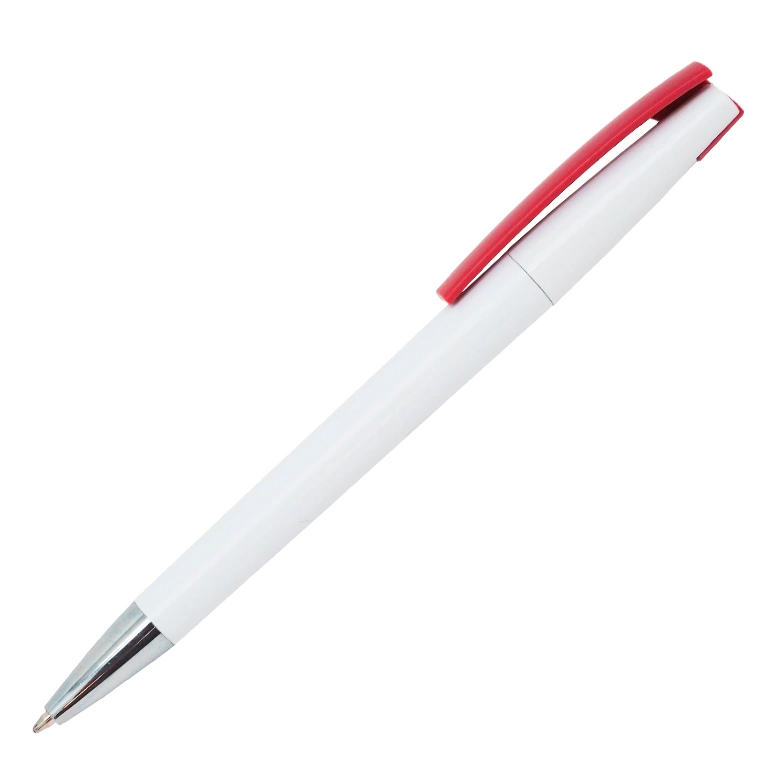 Ручка шариковая, пластик, белый/красный Zorro фото 2