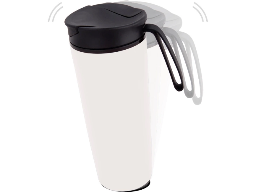 Термокружка Годс 470мл на присоске, белый фото 1