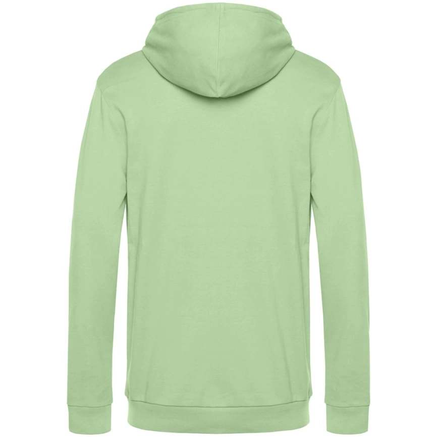 Толстовка с капюшоном унисекс Hoodie, светло-зеленая, размер L фото 2