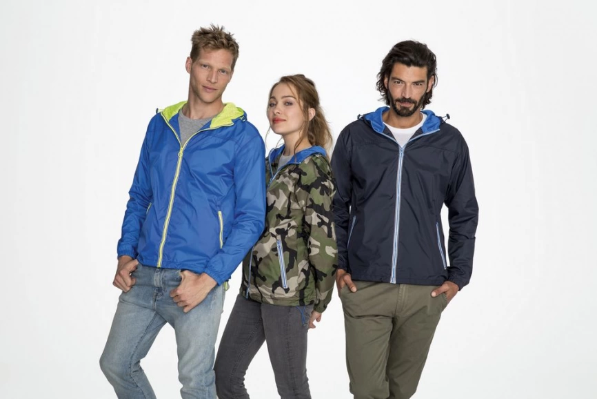 Ветровка Skate черная с серым, размер XXL фото 8