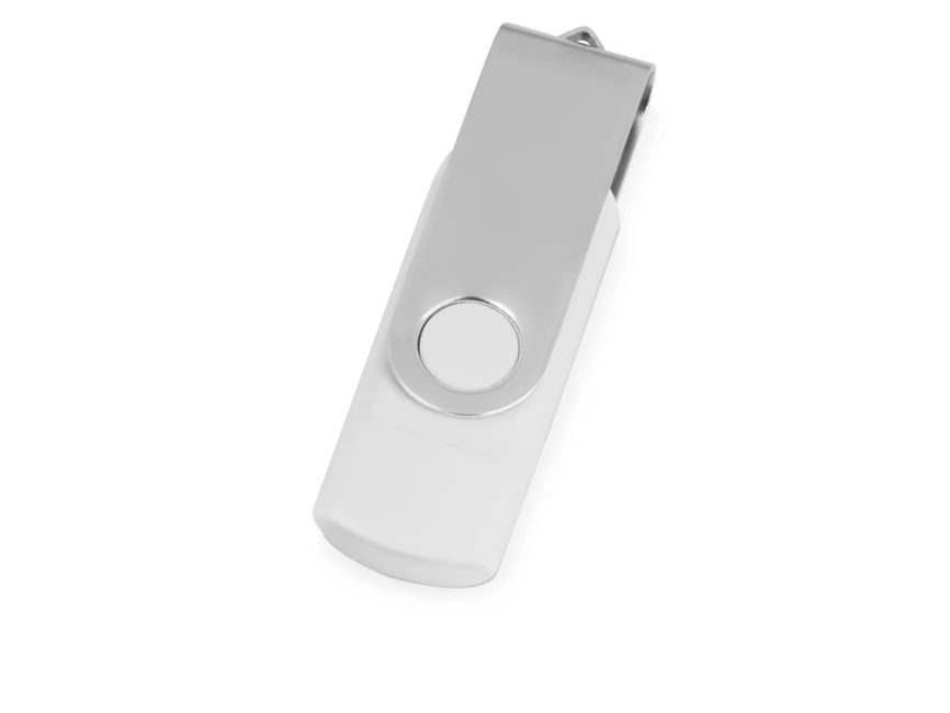 USB3.0/USB Type-C флешка на 16 Гб Квебек C, белый фото 3