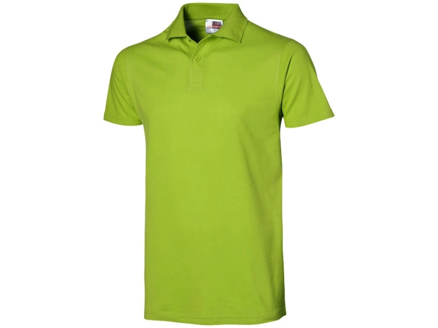 Рубашка поло First мужская, зеленое яблоко фото 1