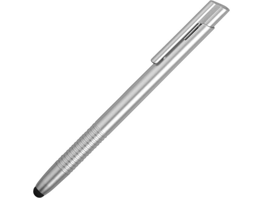 Ручка-стилус шариковая Giza, серебристый фото 1