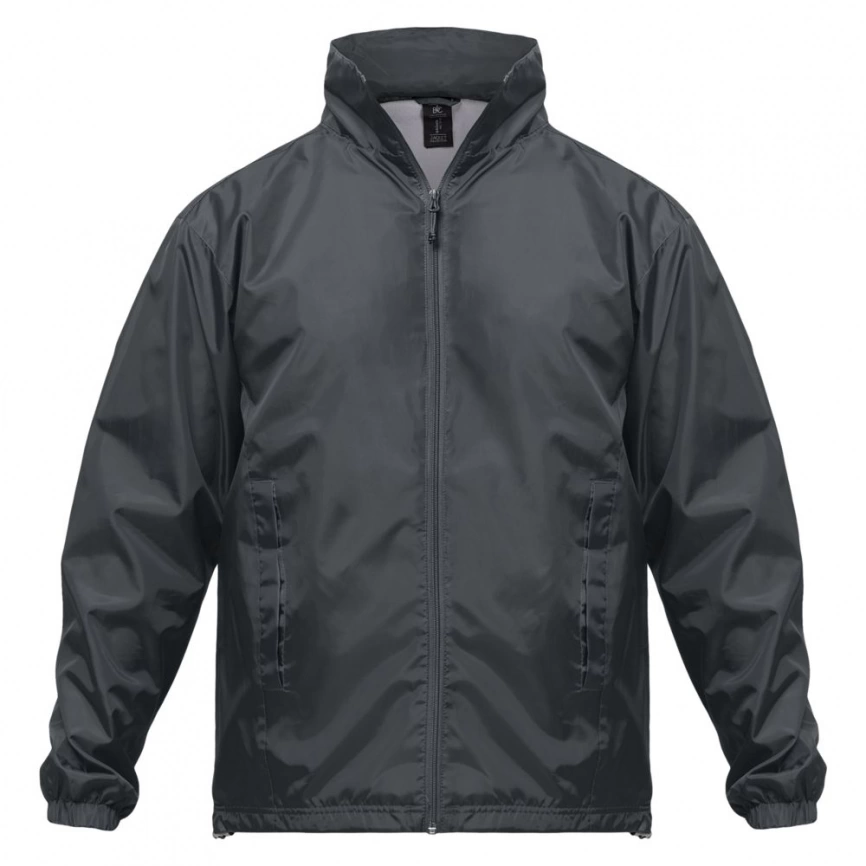 Ветровка ID.601 темно-серая, размер L фото 1