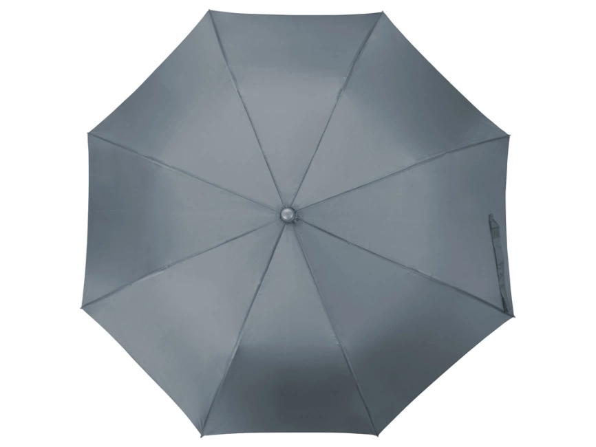 Зонт складной Tulsa, полуавтоматический, 2 сложения, с чехлом, серый фото 5