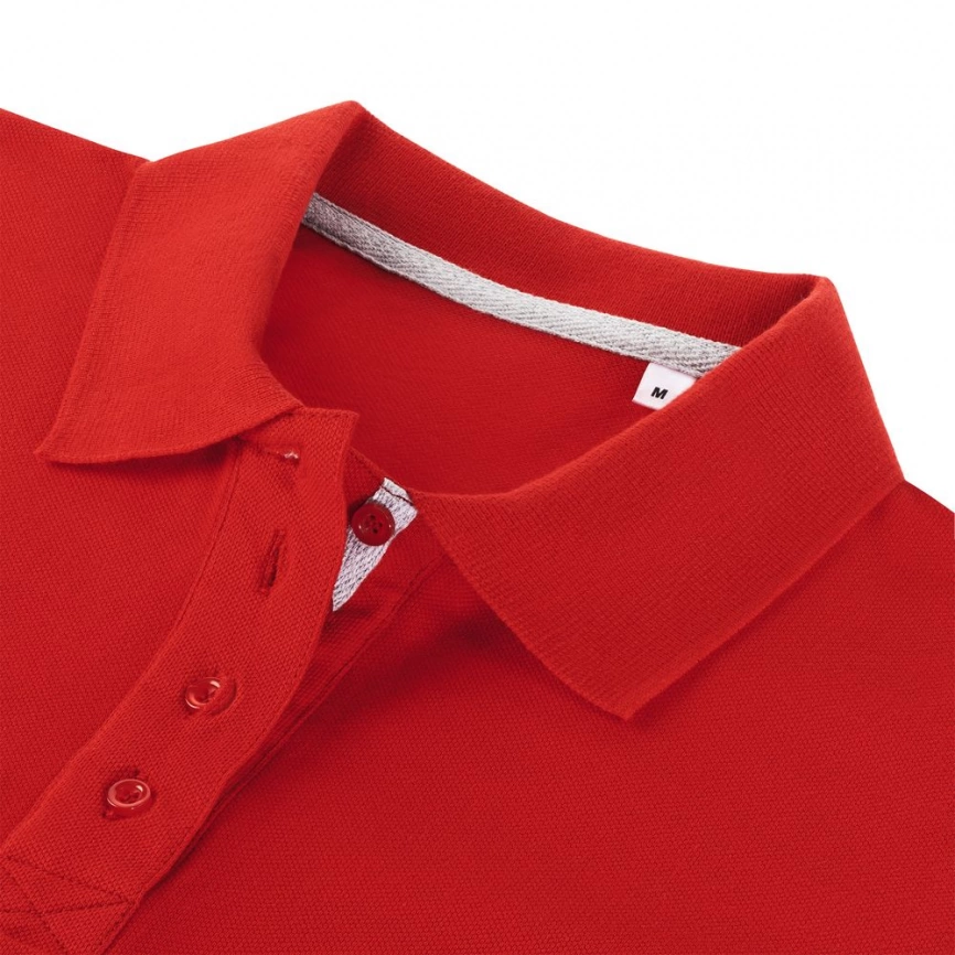 Рубашка поло женская Virma Premium Lady, красная, размер S фото 3
