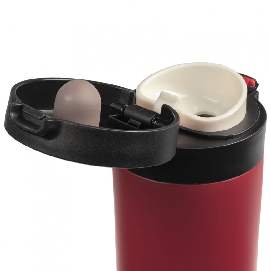 Термостакан No Leak, красный фото 3