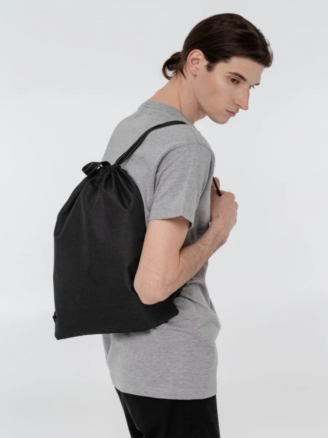 Рюкзак-мешок Melango, серый фото 6