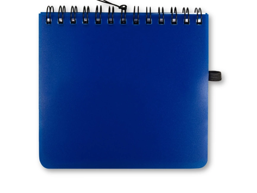Блокнот А6 Журналист с ручкой, синий фото 3