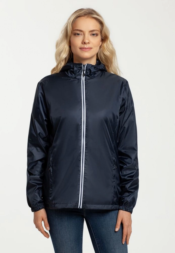 Ветровка женская Fastplant темно-синяя, размер S фото 8