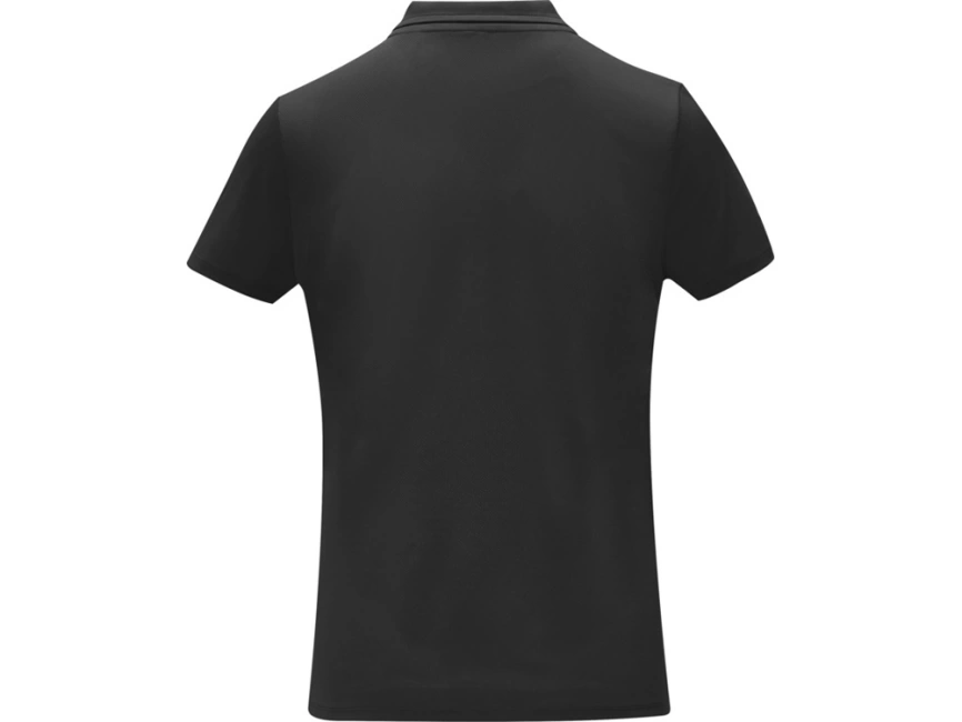 Женская стильная футболка поло с короткими рукавами Deimos, черный фото 3