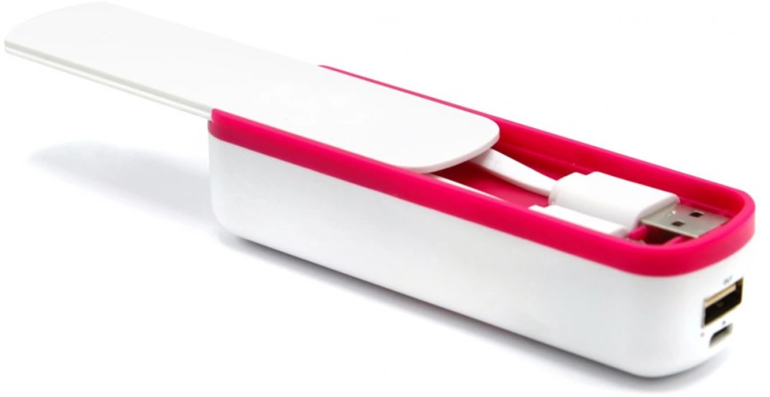 Внешний аккумулятор Map 2200 mAh - Малиновый LL фото 2