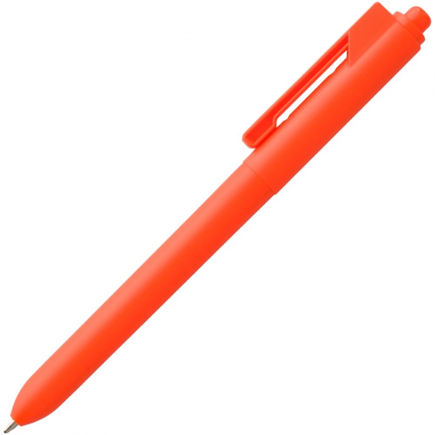 Ручка шариковая Hint, оранжевая фото 2
