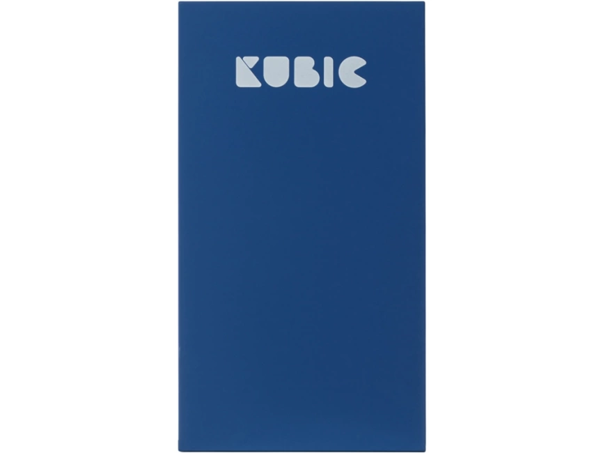 Внешний аккумулятор Kubic PB10X Blue, 10 000 мАч, Soft-touch, синий фото 2
