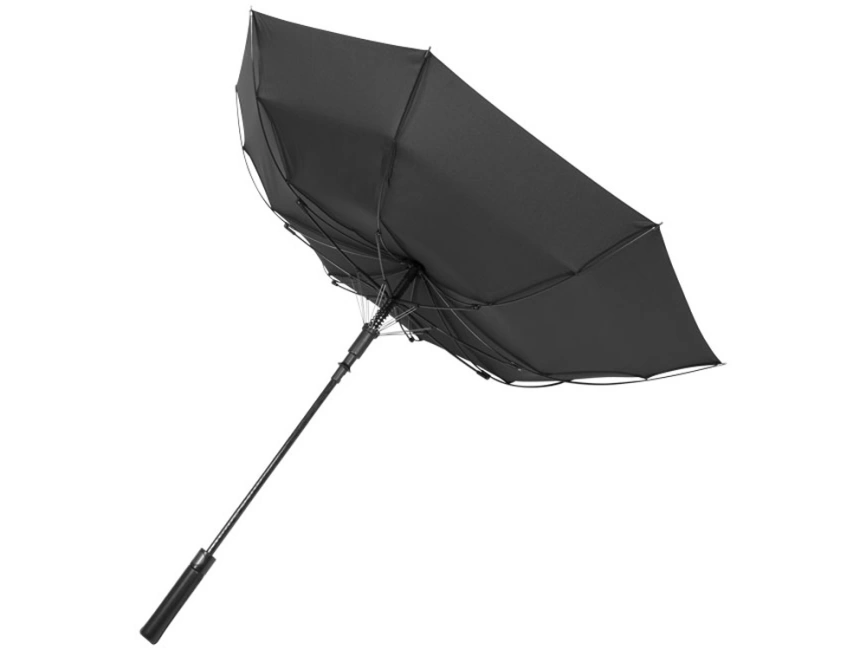 Зонт-трость автоматический Riverside 23, черный (Р) фото 5