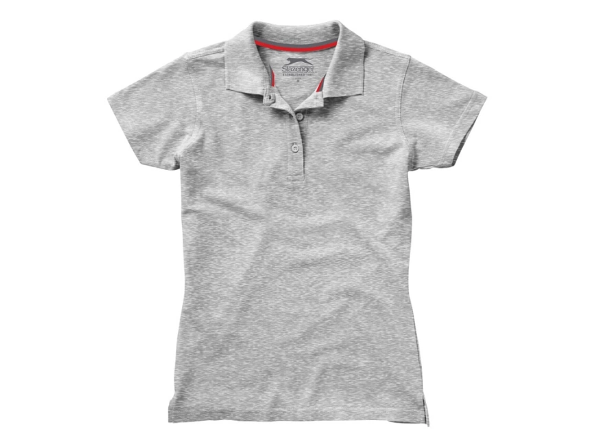 Рубашка поло Advantage женская, серый меланж фото 3