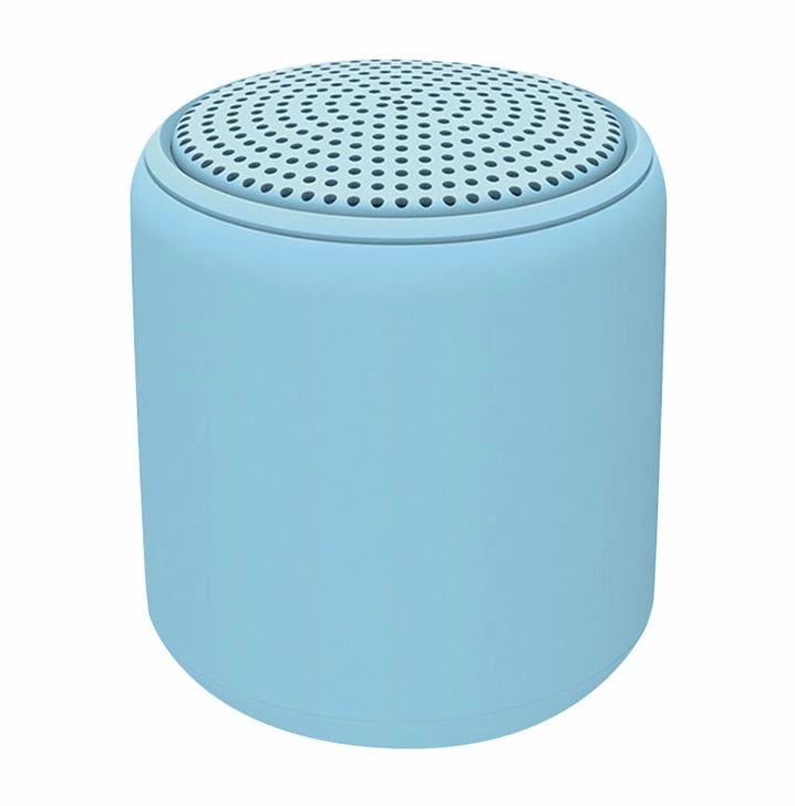 Беспроводная Bluetooth колонка Fosh, голубая фото 1