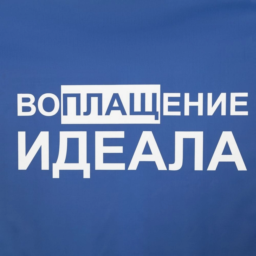 Дождевик «Воплащение идеала», ярко-синий, размер XL фото 3