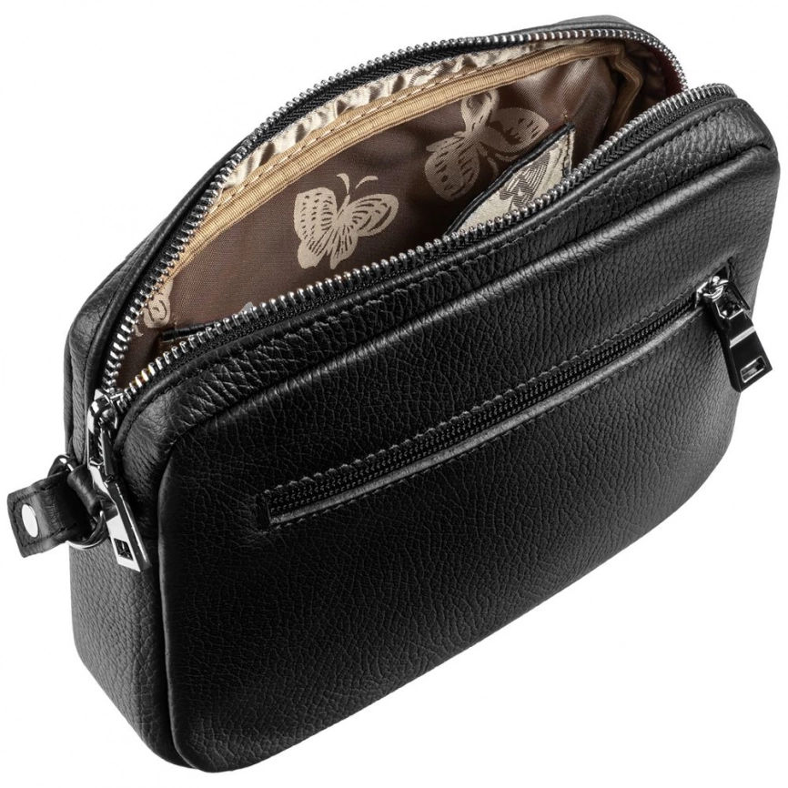 Сумка через плечо Сomodo, черная фото 5