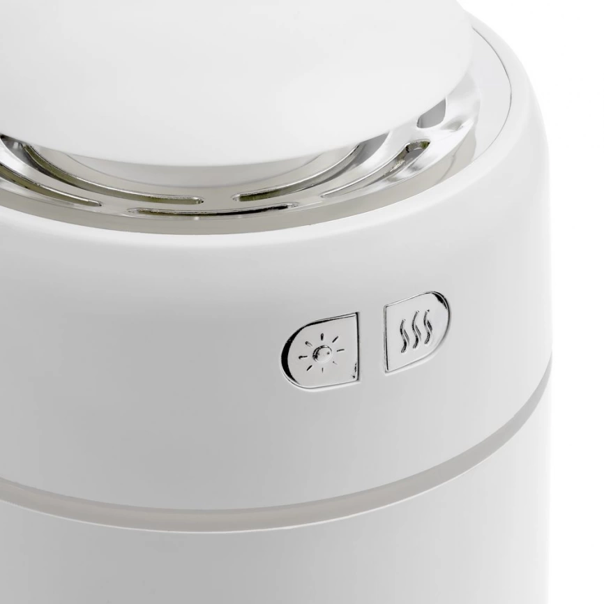 Настольный увлажнитель воздуха с подсветкой DH07, белый фото 4