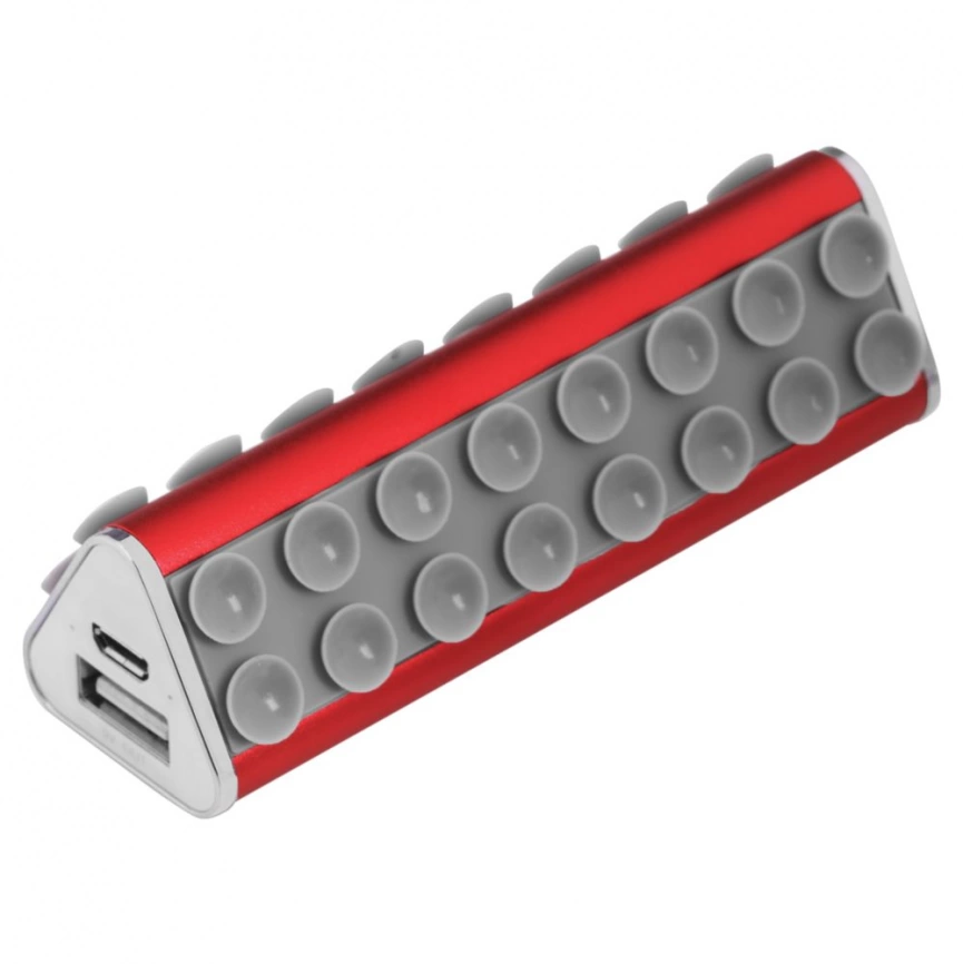 Внешний аккумулятор-подставка stuckBank Plus 2600 мАч, красный фото 1