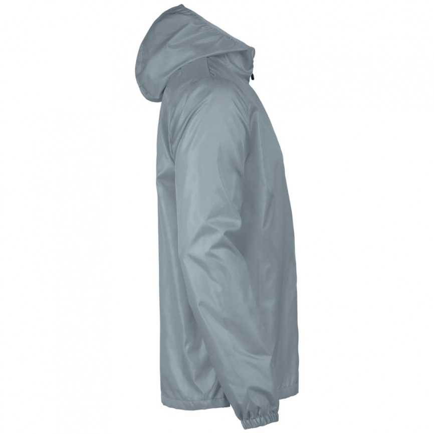 Ветровка мужская Fastplant серая, размер S фото 3