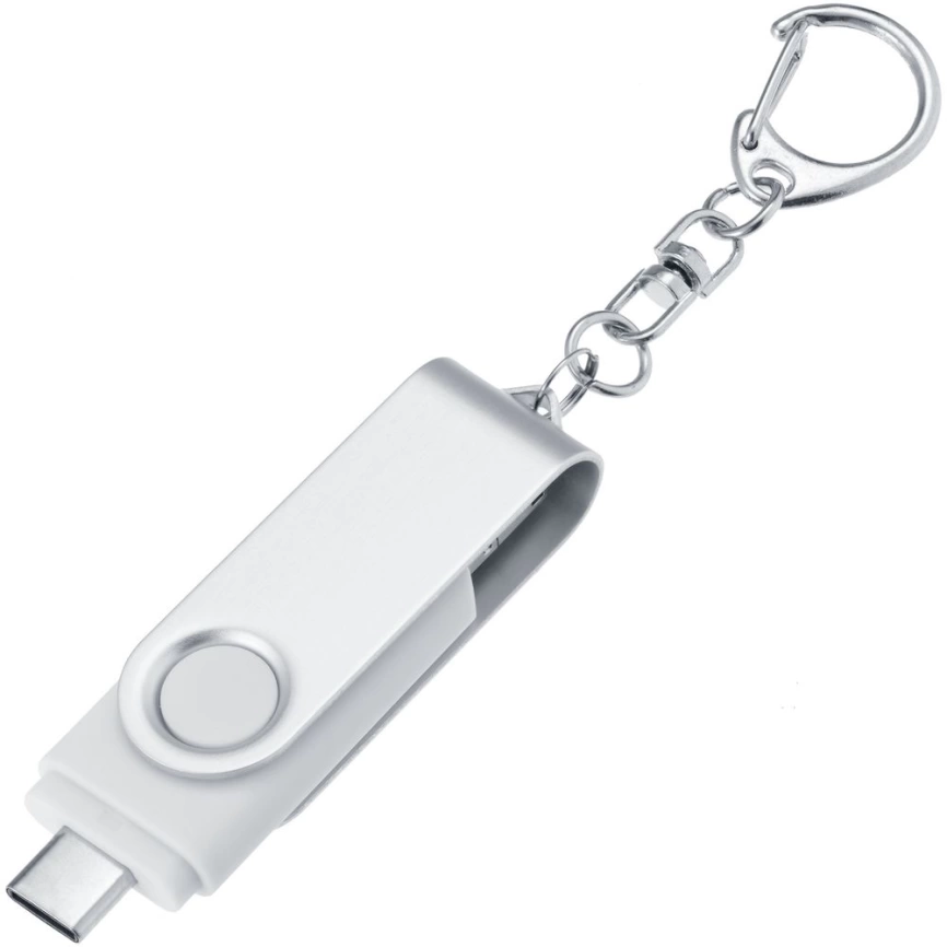 Флешка Trio Twist, белая, 32 Гб фото 5
