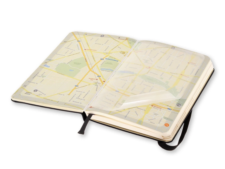 Записная книжка Moleskine City Berlin (Берлин), Pocket (9x14 см), черный фото 4