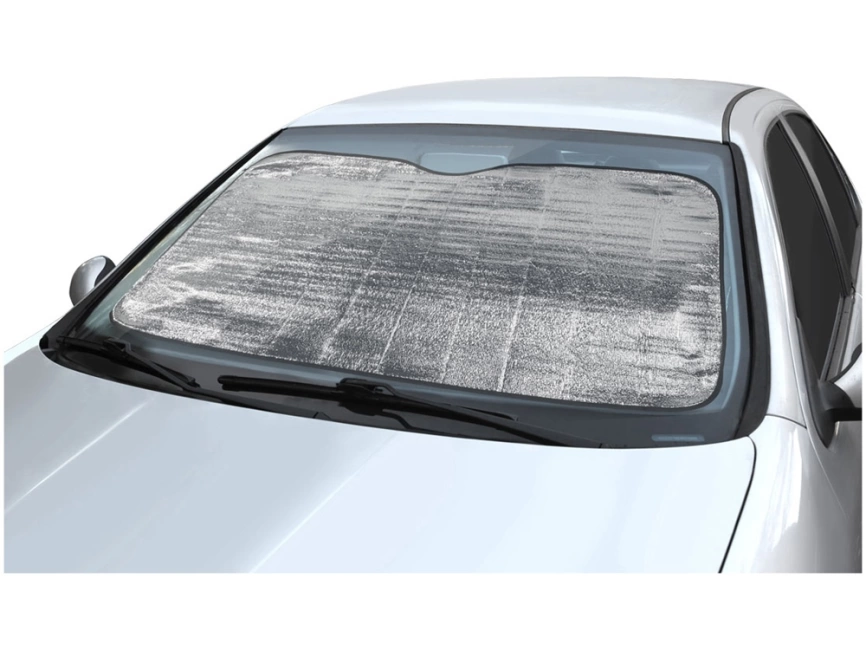 Автомобильный солнцезащитный экран Noson, серебристый фото 4