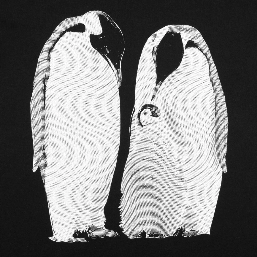 Футболка женская Like a Penguin, черная, размер XL фото 2
