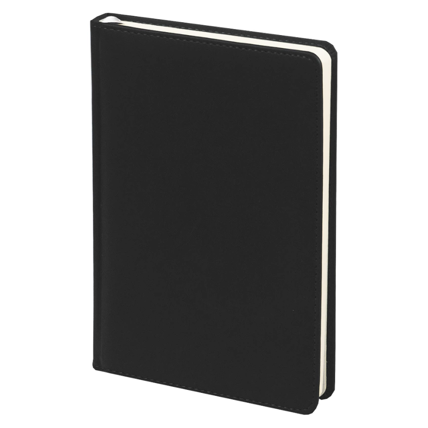 Ежедневник Classic Soft А5, черный, недатированный, в твердой обложке фото 1