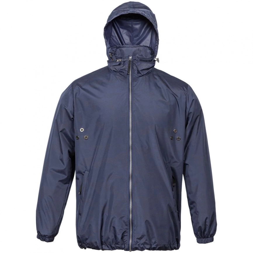 Ветровка Lattvind темно-синяя, размер M фото 4