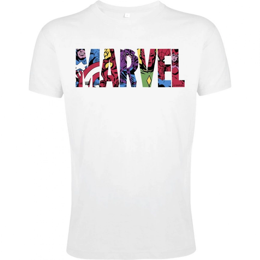 Футболка Marvel Avengers, белая, размер S фото 1