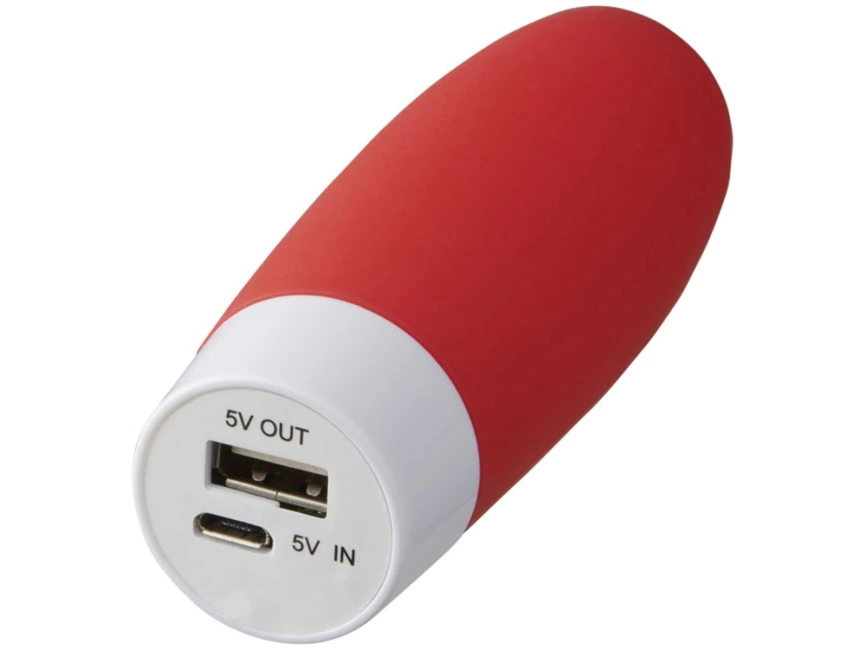 Зарядное устройство/антистресс емкостью 2200 мА/ч, красный фото 1