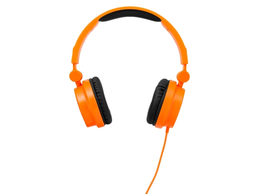 Наушники складные Rally, оранжевый фото 3