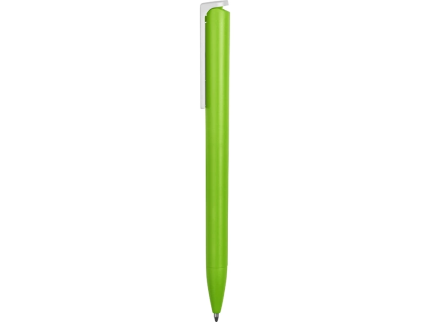 Ручка пластиковая шариковая Fillip, зеленое яблоко/белый фото 5