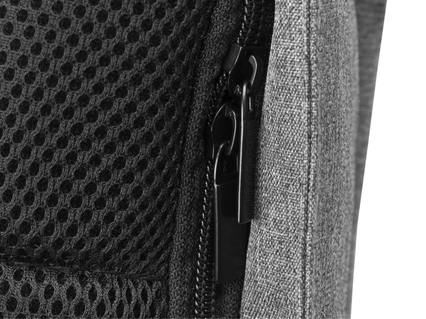 Противокражный рюкзак Comfort для ноутбука 15'', серый/черный фото 6