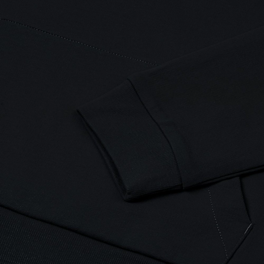 Толстовка на молнии с капюшоном Unit Siverga Heavy черная, размер XS фото 13