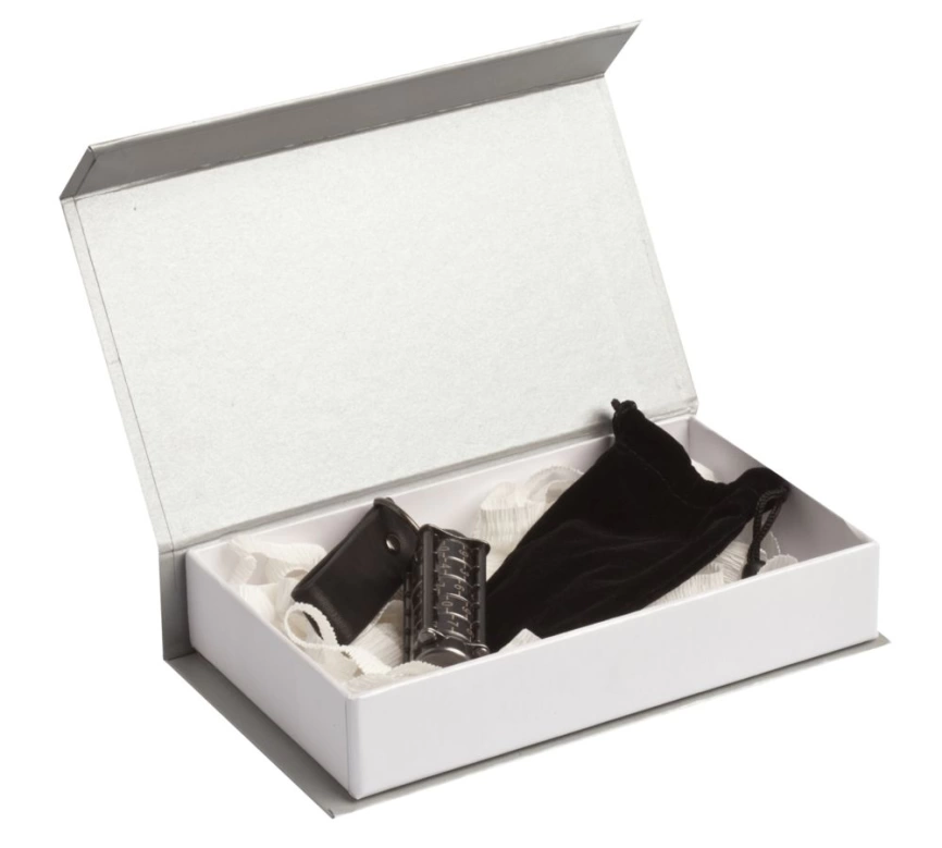 Коробочка «Блеск» подарочная, серебристая фото 2