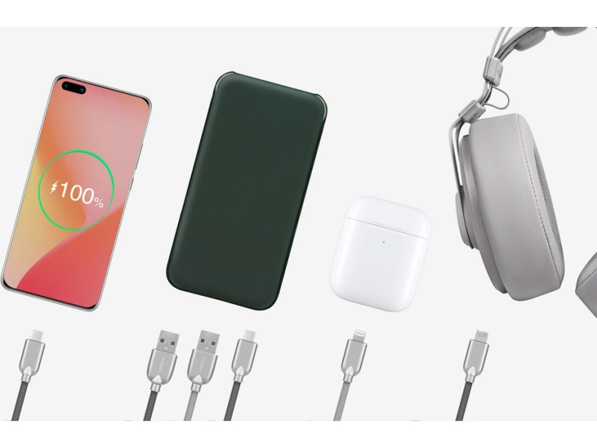 Внешний аккумулятор Rombica NEO NS120G Quick, 12000 mAh, темно-зеленый фото 11