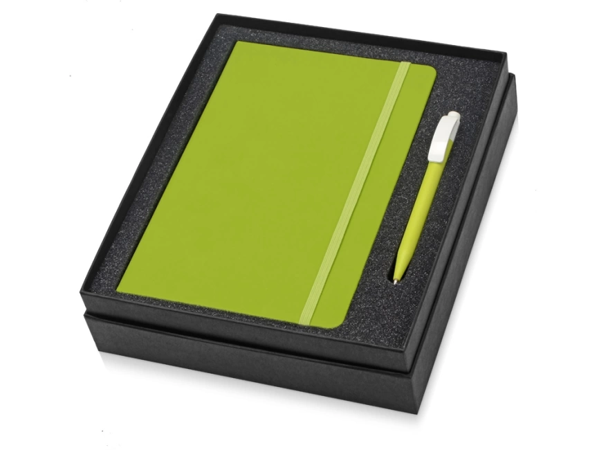 Подарочный набор Uma Vision с ручкой и блокнотом А5, зеленый фото 1