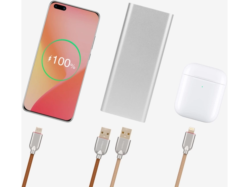 Внешний аккумулятор Rombica NEO AZ220S Quick, 22000 mAh, серебристый фото 9