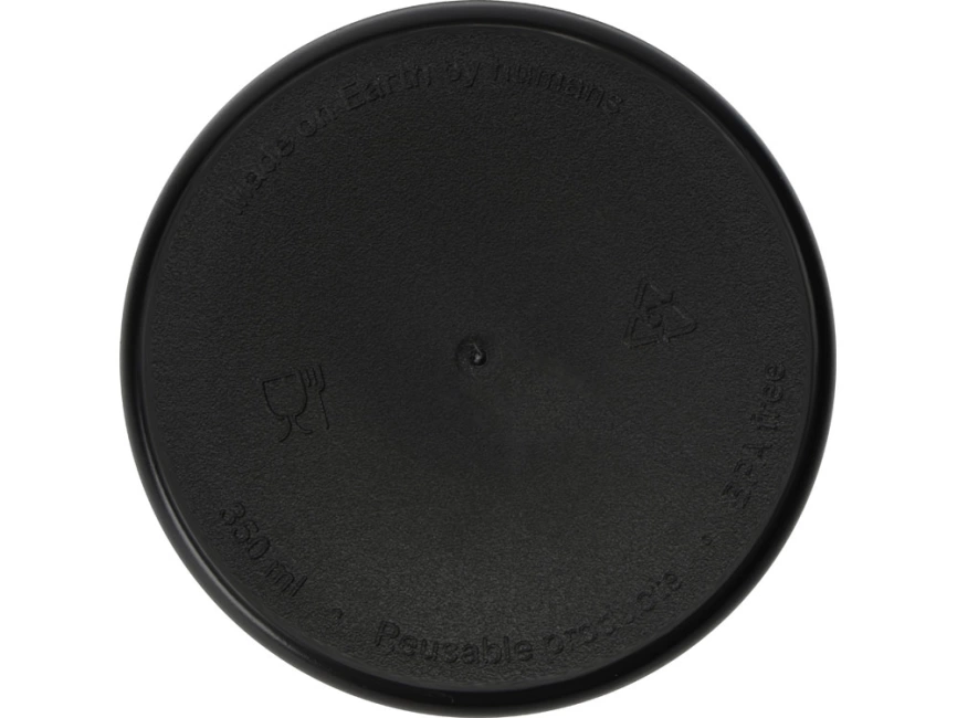 Стакан-тамблер Moment с кофейной крышкой, 350 мл, цвет черный фото 8