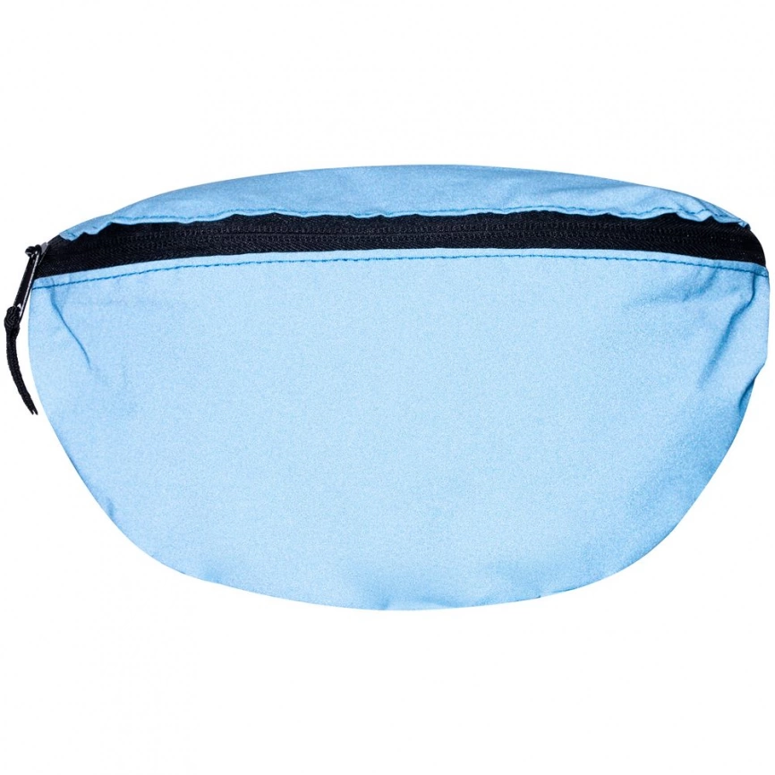 Поясная сумка Manifest Color из светоотражающей ткани, синяя фото 3