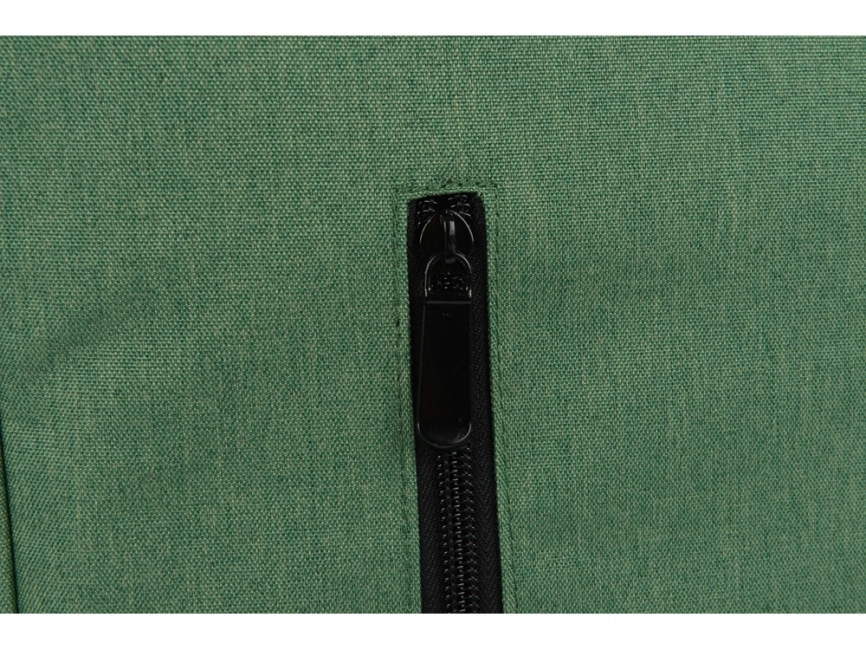 Сумка для ноутбука Wing с вертикальным наружным карманом, зеленый фото 9