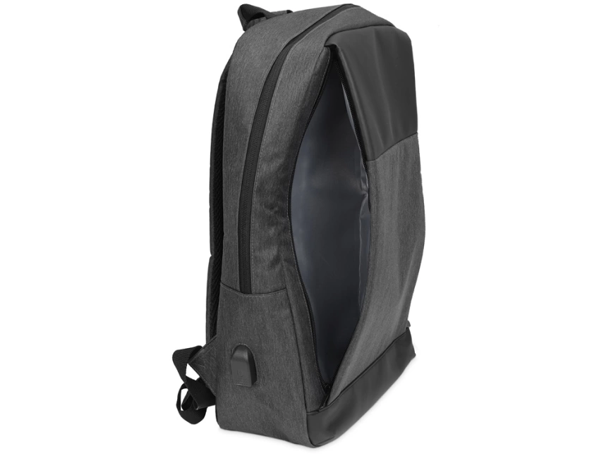 Рюкзак с отделением для ноутбука District, темно-серый фото 6