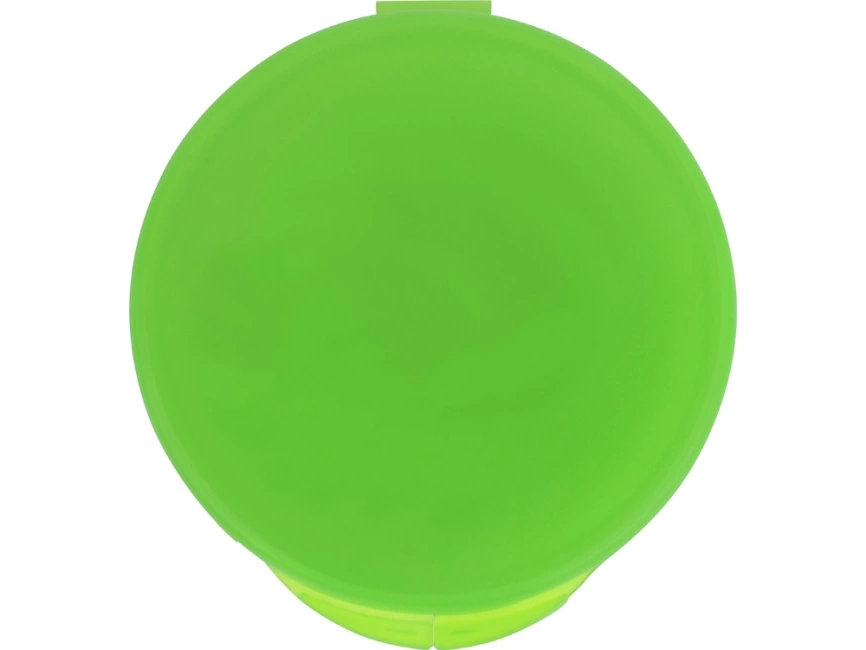 Силиконовая трубочка Fresh в пластиковом кейсе, зеленое яблоко фото 5
