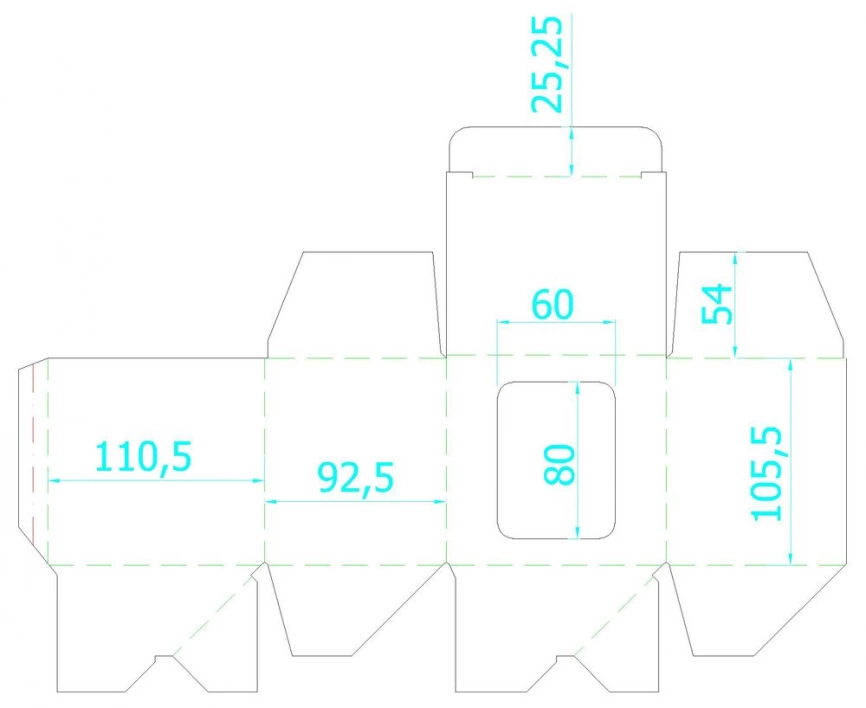 Коробка с окном для кружки Window, белая фото 4
